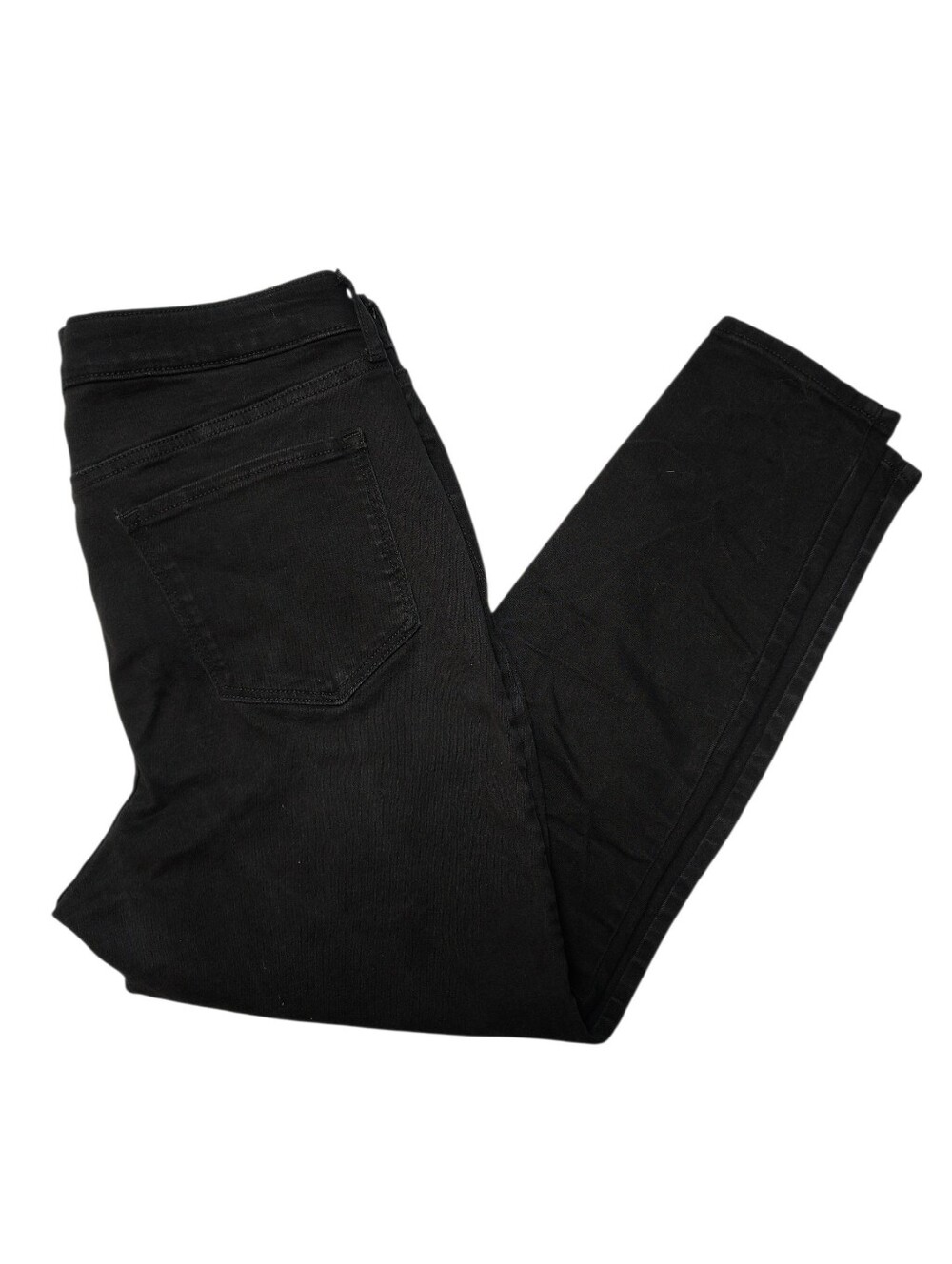 Old Navy Black High Rise  Rockstar Super Skinny Jeans Size 16P